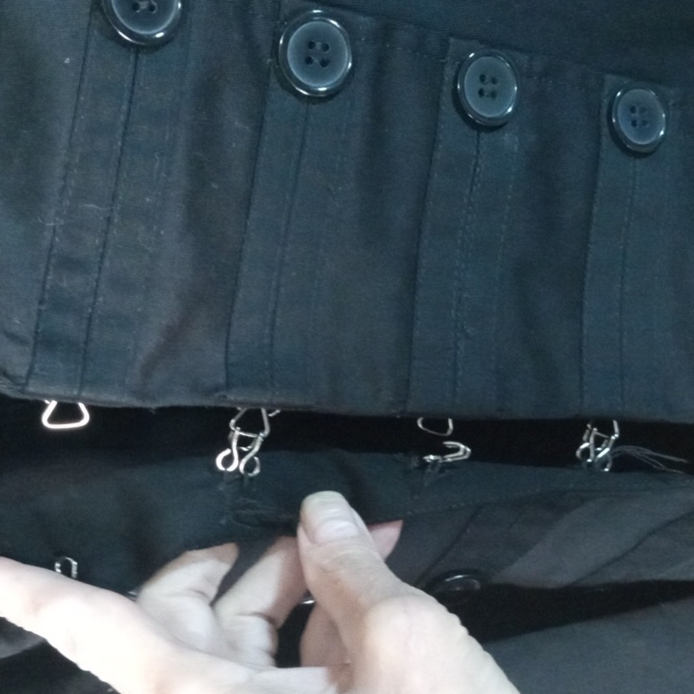 I.Q. Authentic Brand Elegant Black Women's Jacket, Festival, Retro, Grandma Core - Picture 5 of 13